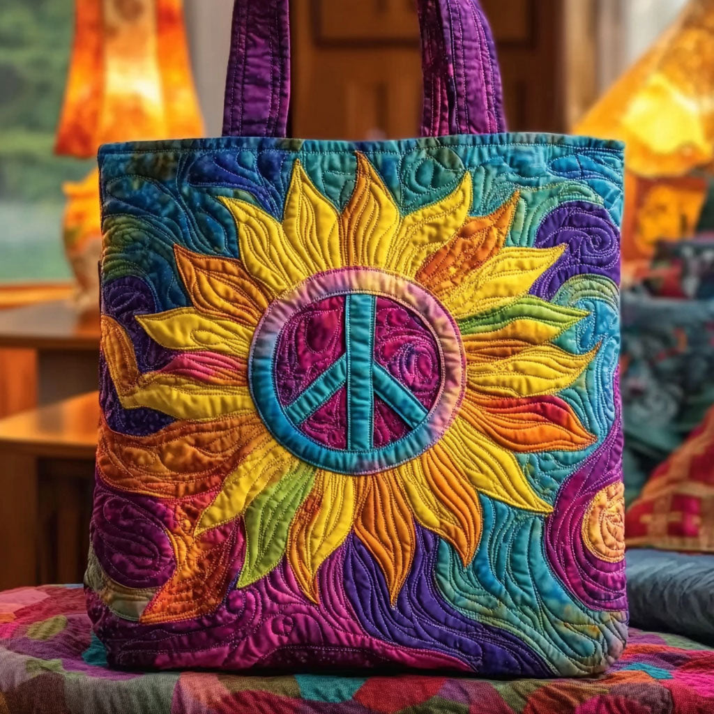 Sunny Peace Solsikke WN0901086CL Vatteret Tote Taske