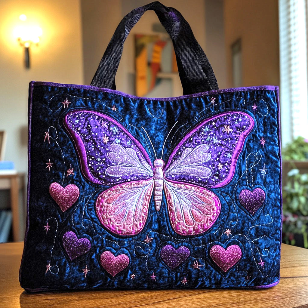 Fortryllet Sommerfugl CW1401033CL Quilted Tote Bag