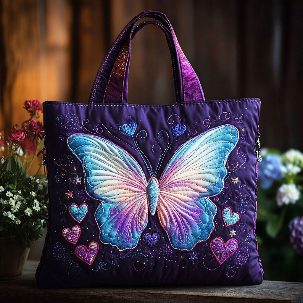 Butterfly Aura CW1401027CL Puderet Tote Bag