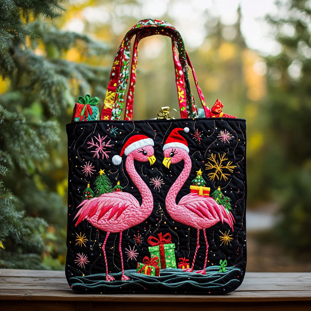 Flamingo Winterlight WN0210045CL Quiltet Tote Bag