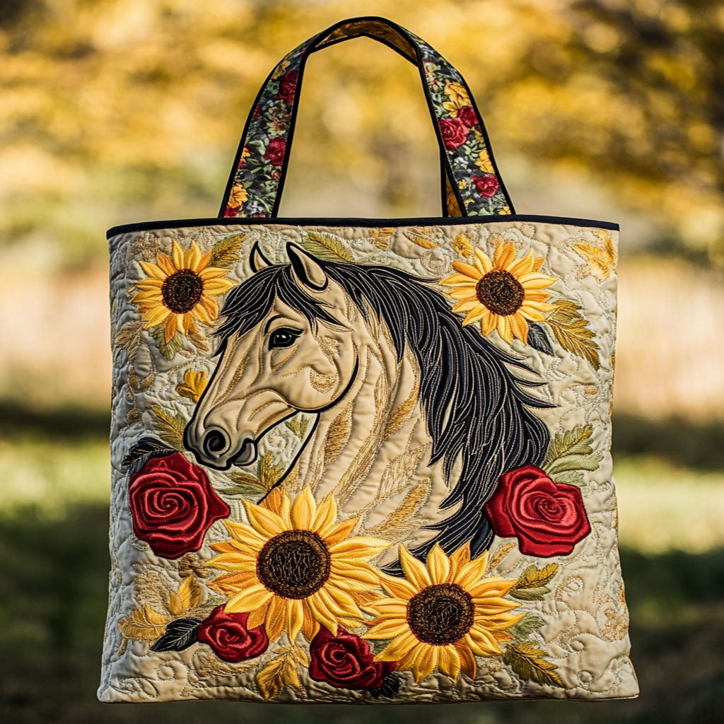 Vild Hest WN2509080CL Quiltet Tote Taske