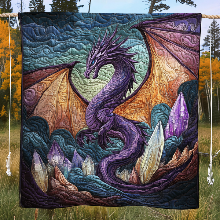 Shadowflame Quiltet Tæppe NCU0DK492