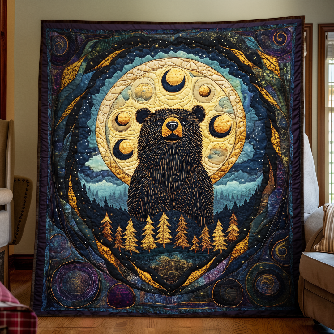 Solnedgangs Vandreren Quilted Tæppe NCU0DK866