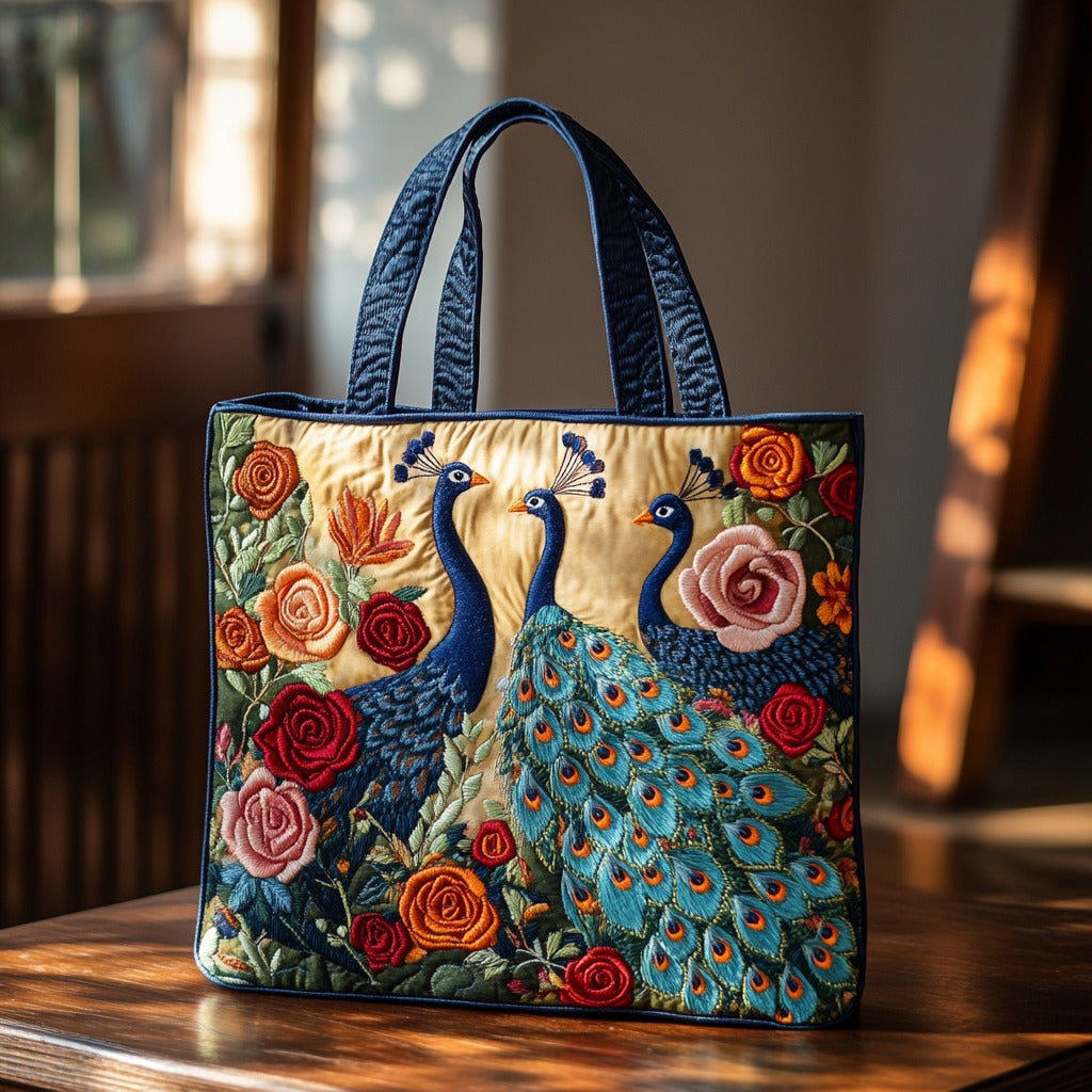 Smukke Påfugle XR2109030CL Vatteret Tote Taske