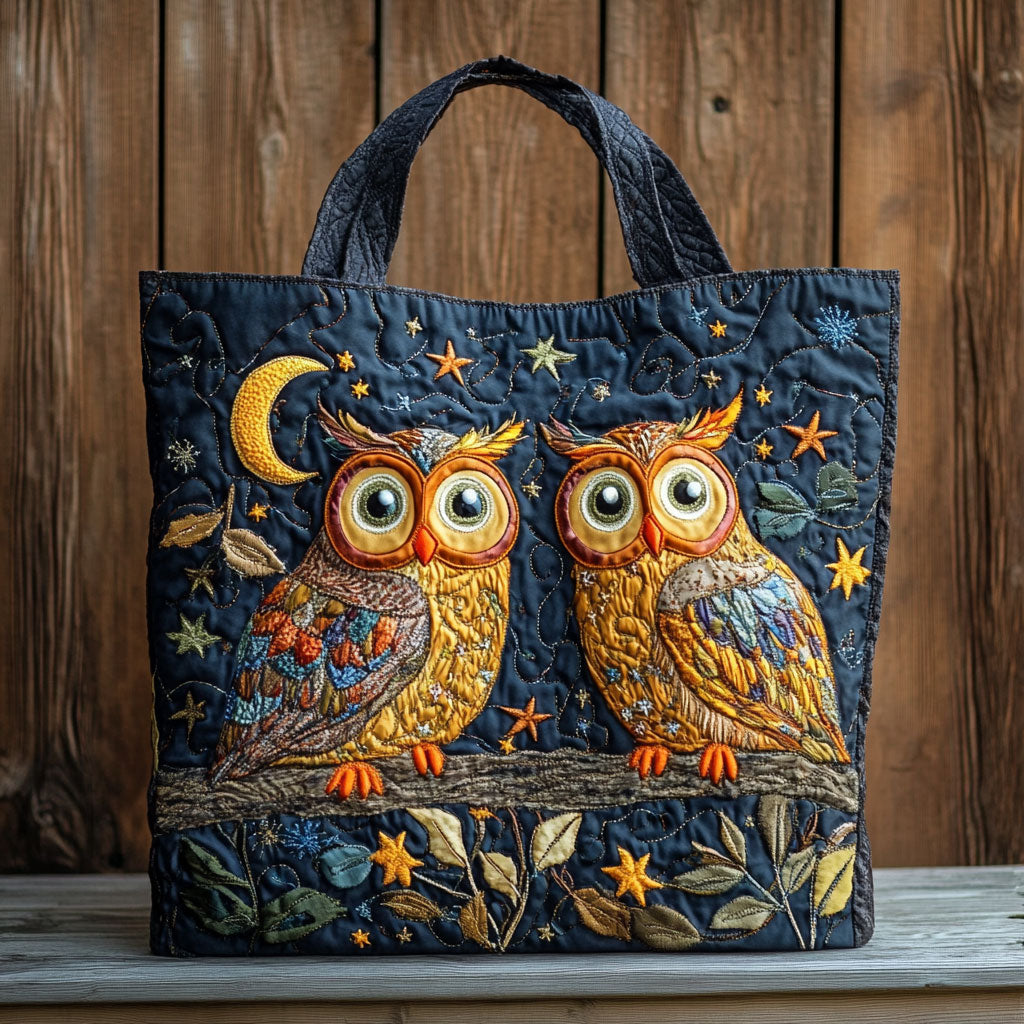 Måneskins Ugle WN2709051CL Quilted Tote Bag