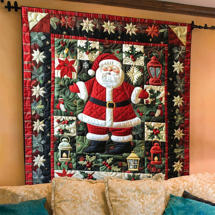 Julemandens Værksted Quilted Tæppe NCU0NT079