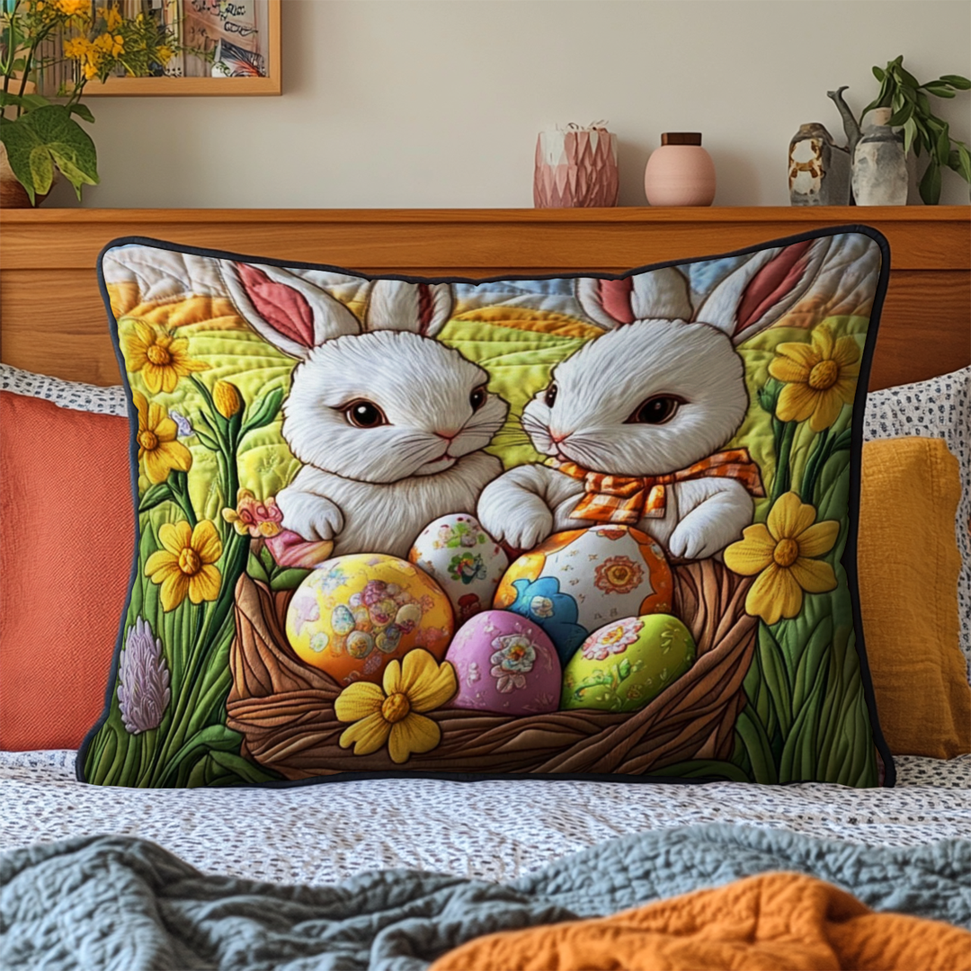 Påskehare Quilted Sengetøj Pude Betræk NCU0NT6369