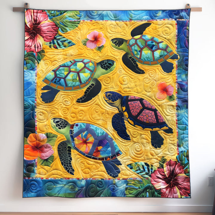 Aqua Adventure Kunst Quilt Ophæng NCU0TL908
