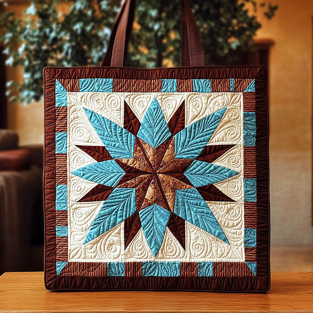 Native American Pattern QA2711052CL Quiltet Tote Bag