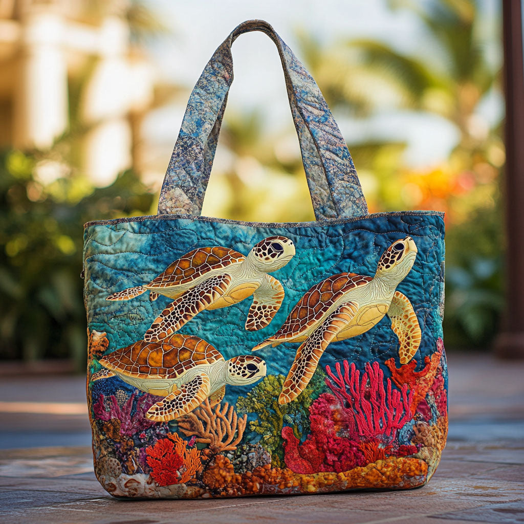 Drømme Skildpadde WN2209021CL Quilted Tote Bag