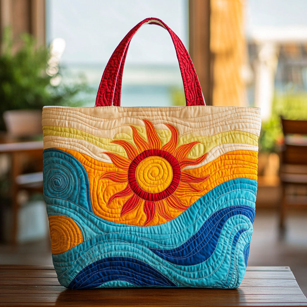 Solbeskinnet Flow CP1201090CL Quilted Tote Bag