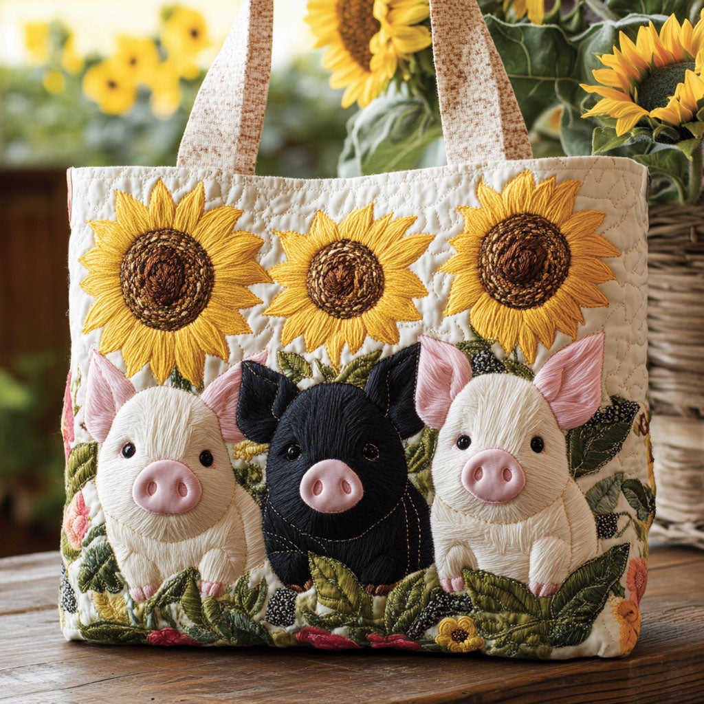 Pig Solsikke CW0801015CL Vatteret Tote Taske