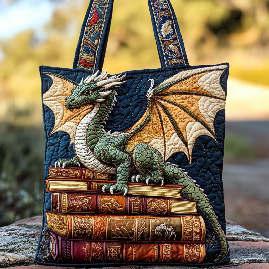 Dragon Scroll WN2909015CL Quiltet Tote Taske