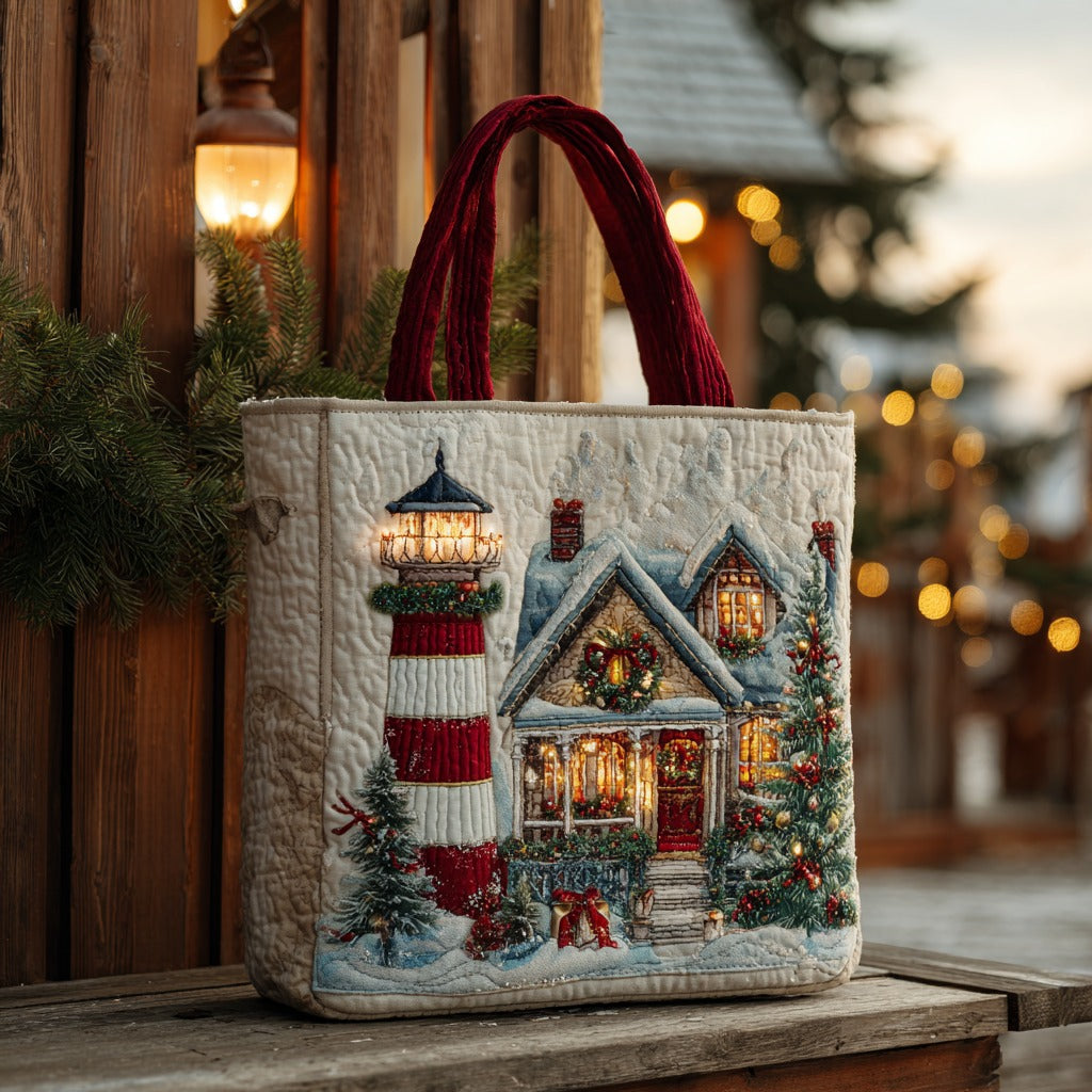 Jule Fyrtårn XR1811025CL Quiltet Tote Taske