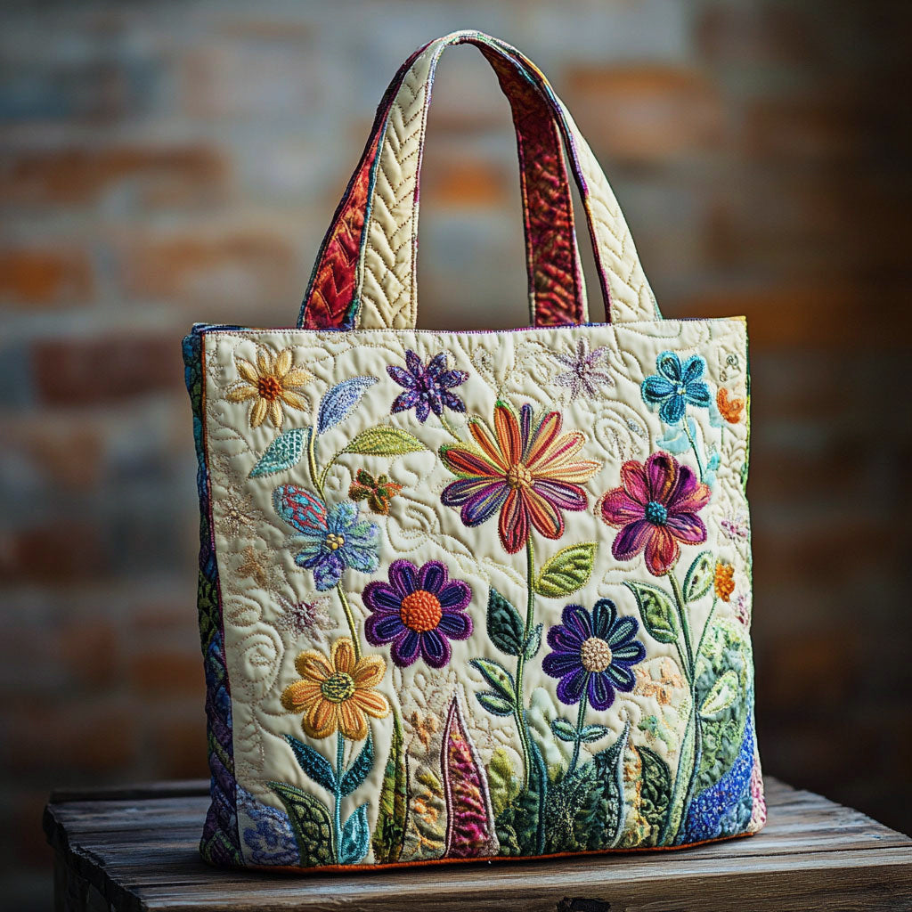 Farverig Have CW1301004CL Quiltet Tote Bag