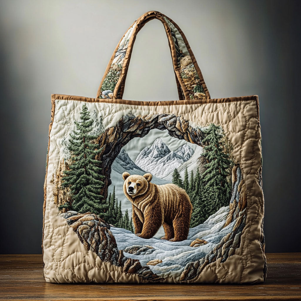 Bjørne Charms CW1001001CL Quilted Tote Bag