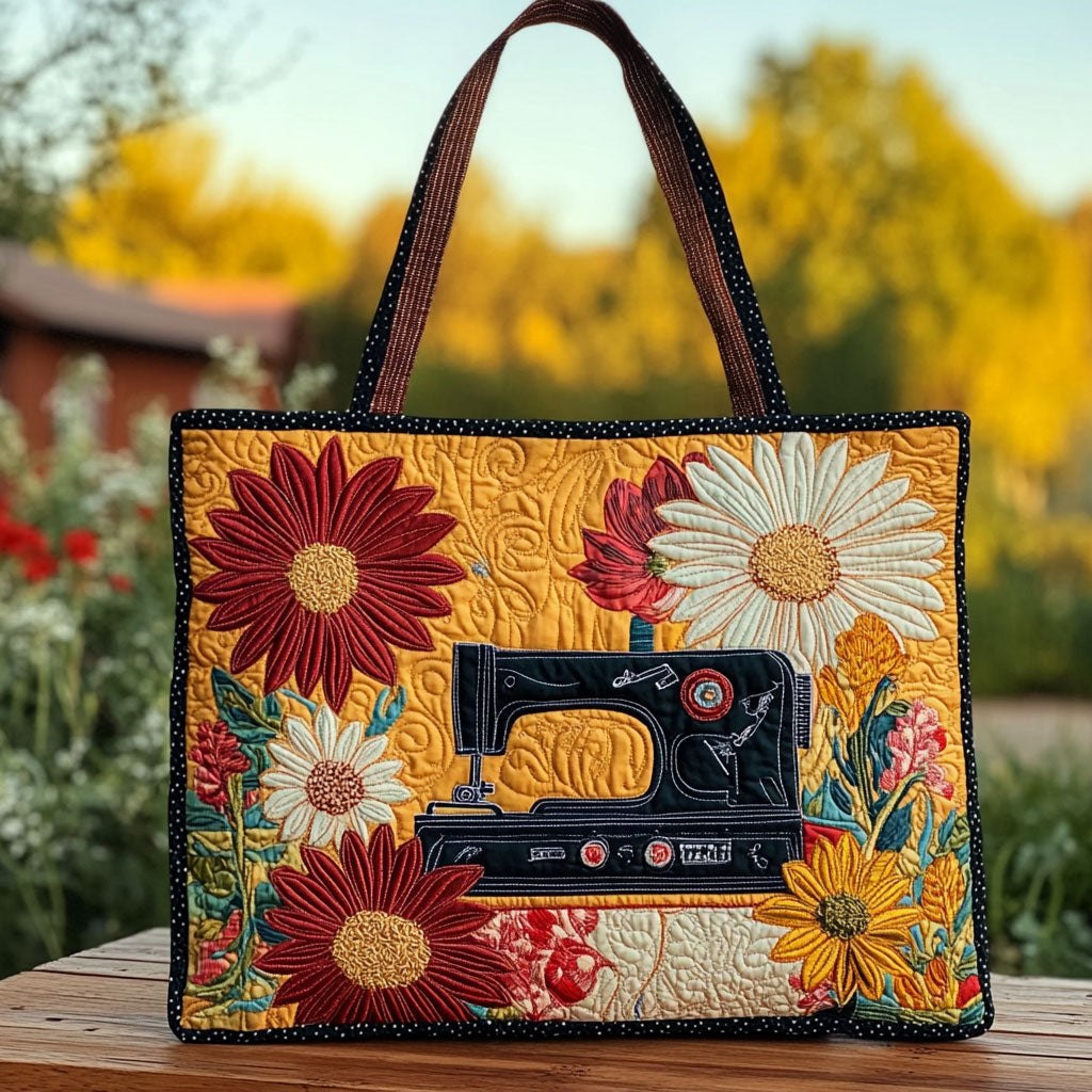 Lys Bloom Symaskine WN2110006CL Quilted Tote Bag