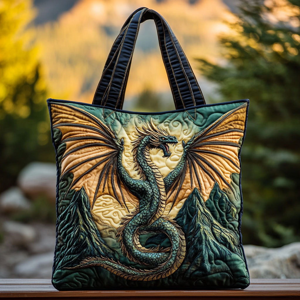 Twilight Dragon WN3009065CL Quiltet Tote Bag