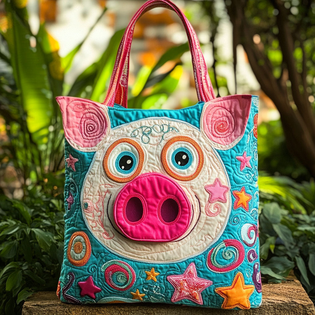 Glade Svin WN0110005CL Quiltet Tote Bag