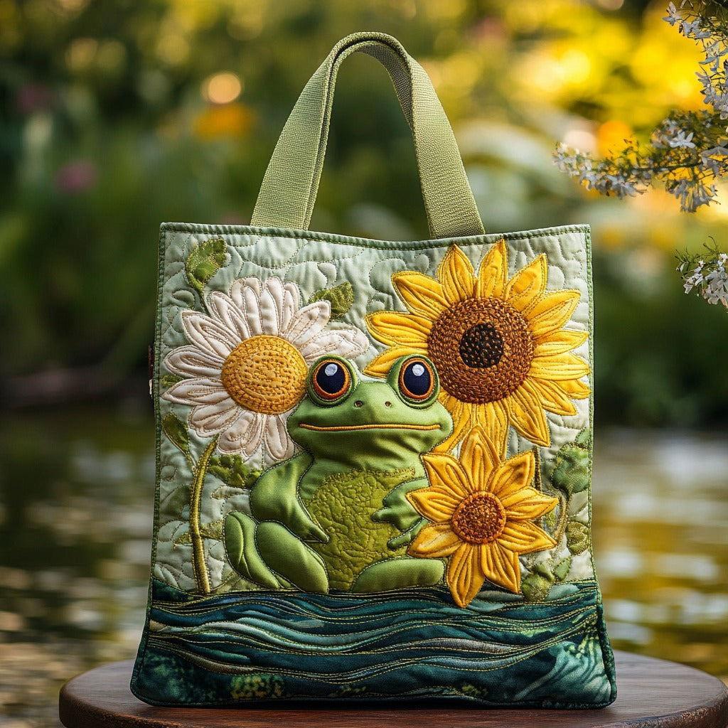 Grøn Frø XR0810012CL Quiltet Tote Bag
