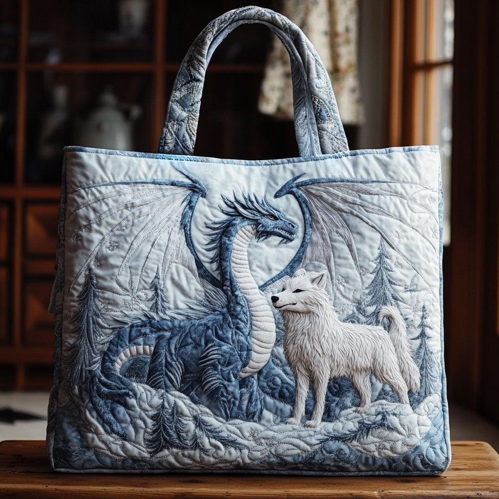 Frost Bond Dragon WN0701049CL Vatteret Tote Bag