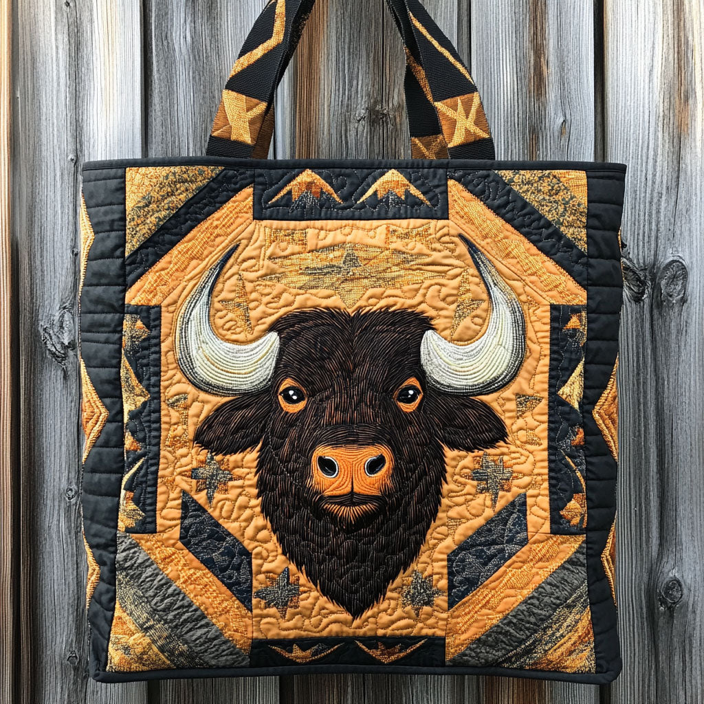 Sunspoke Bison WN0901089CL Quiltet Tote Bag