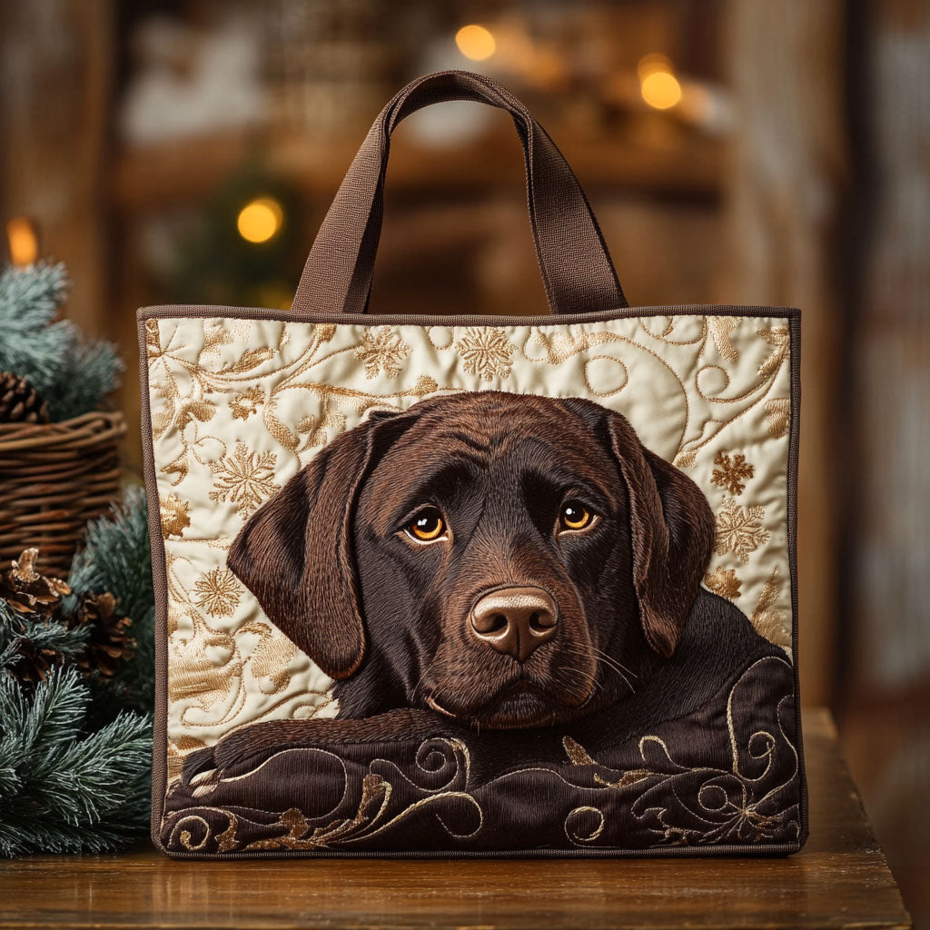 Labrador Charm CW3010015CL Vatteret Tote Bag