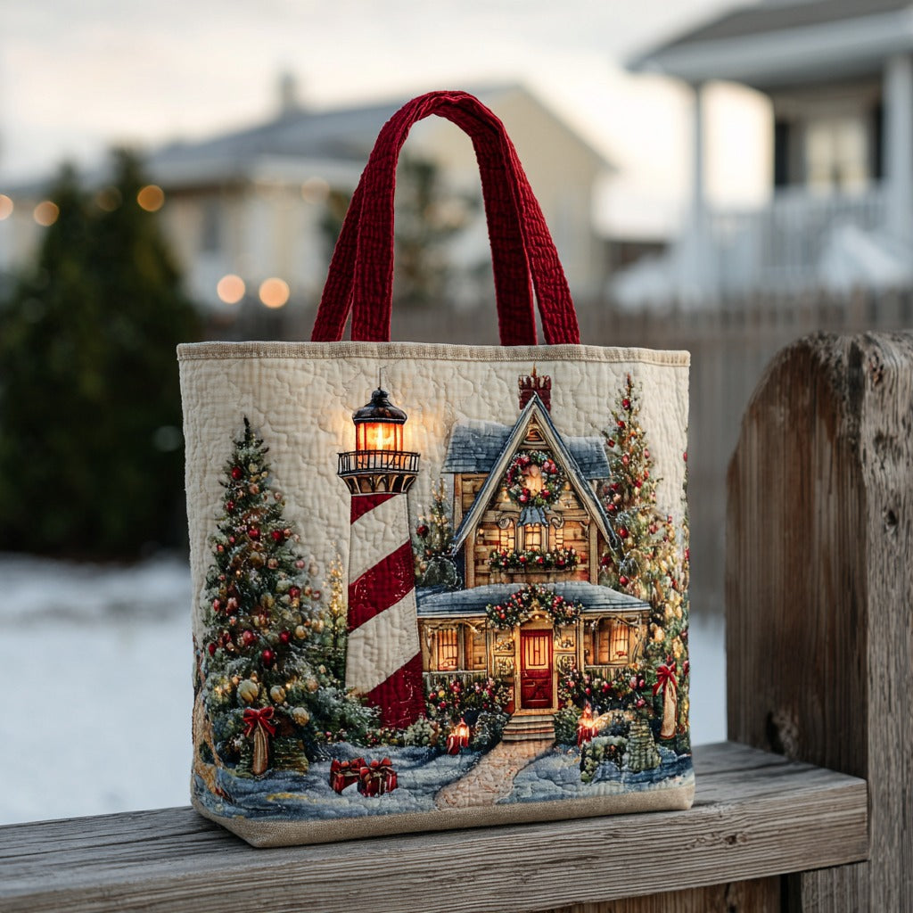 Julefyrtårn XR1811024CL Quiltet Tote Bag