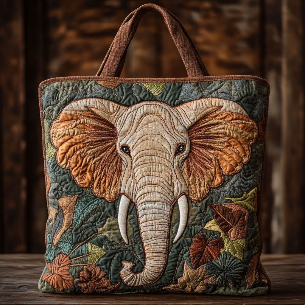 Elefant Charms CW1201078CL Quilted Tote Bag