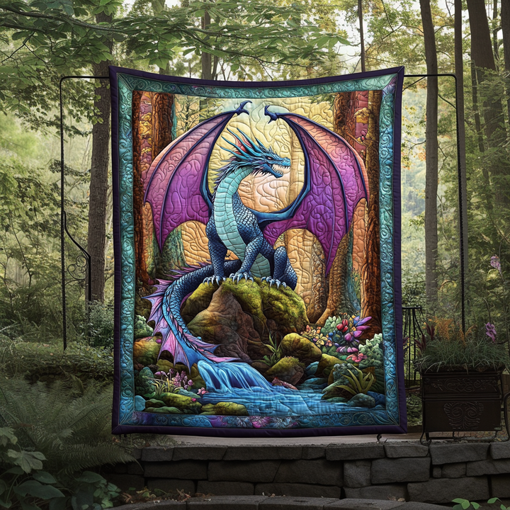 Twilight Fury Quiltet Tæppe NCU0DK759