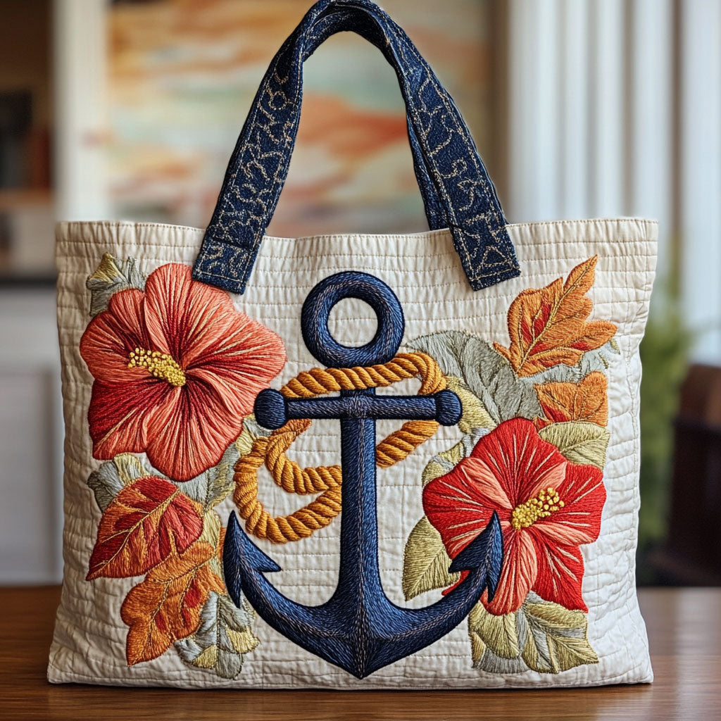 Blomster Anker Glow CW2309011CL Quilted Tote Bag