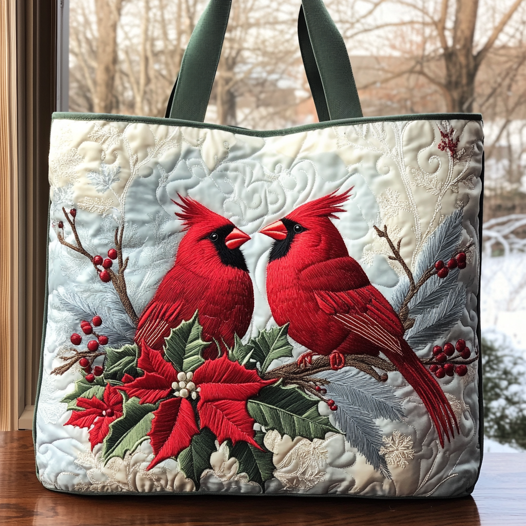 Crimson Noel CP0410031CL Vatteret Tote Bag