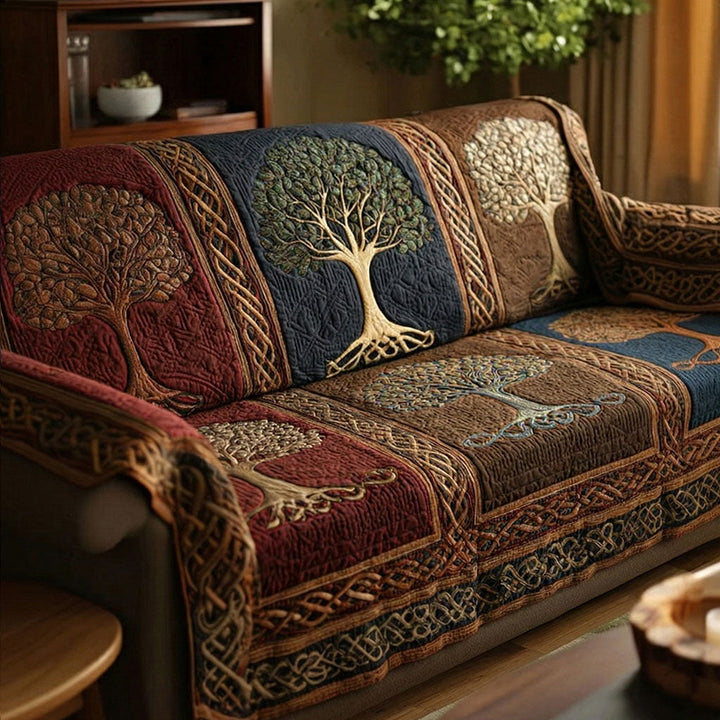Livets Træ Quilted Sofa Cover NCU0VT368