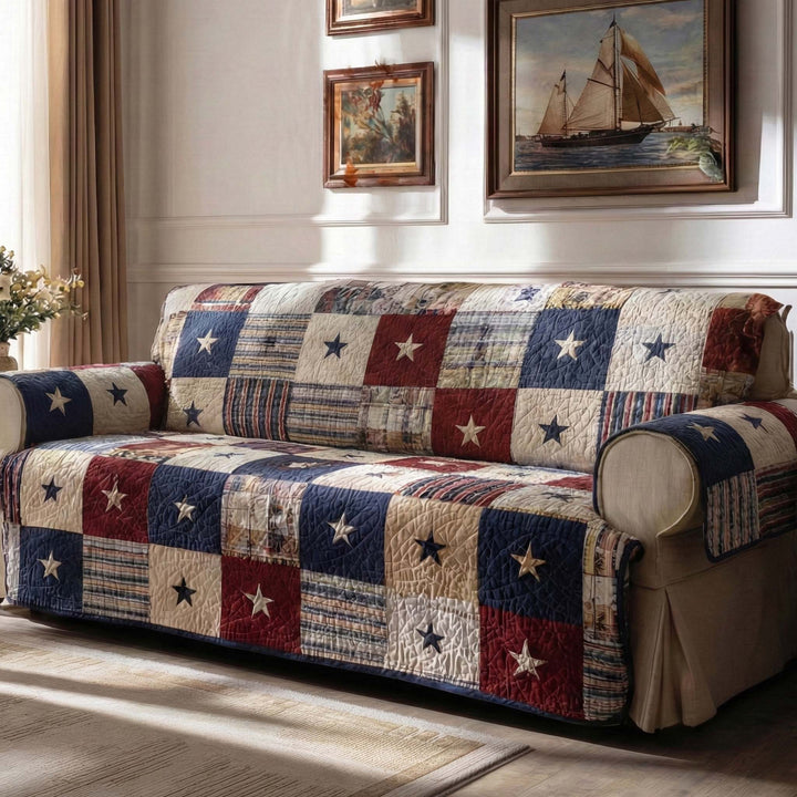 Americana Quiltet Sofa Betræk NCU0VT373