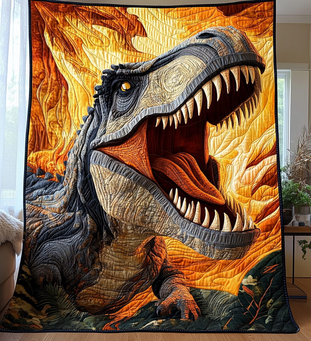 Antik Brøl Kunst Quilt Ophæng NCU0DV826