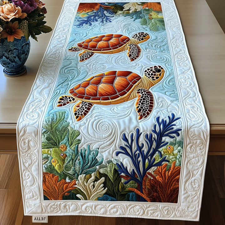 Aqua Nomad Quiltet Bordløber NCU0NT2566