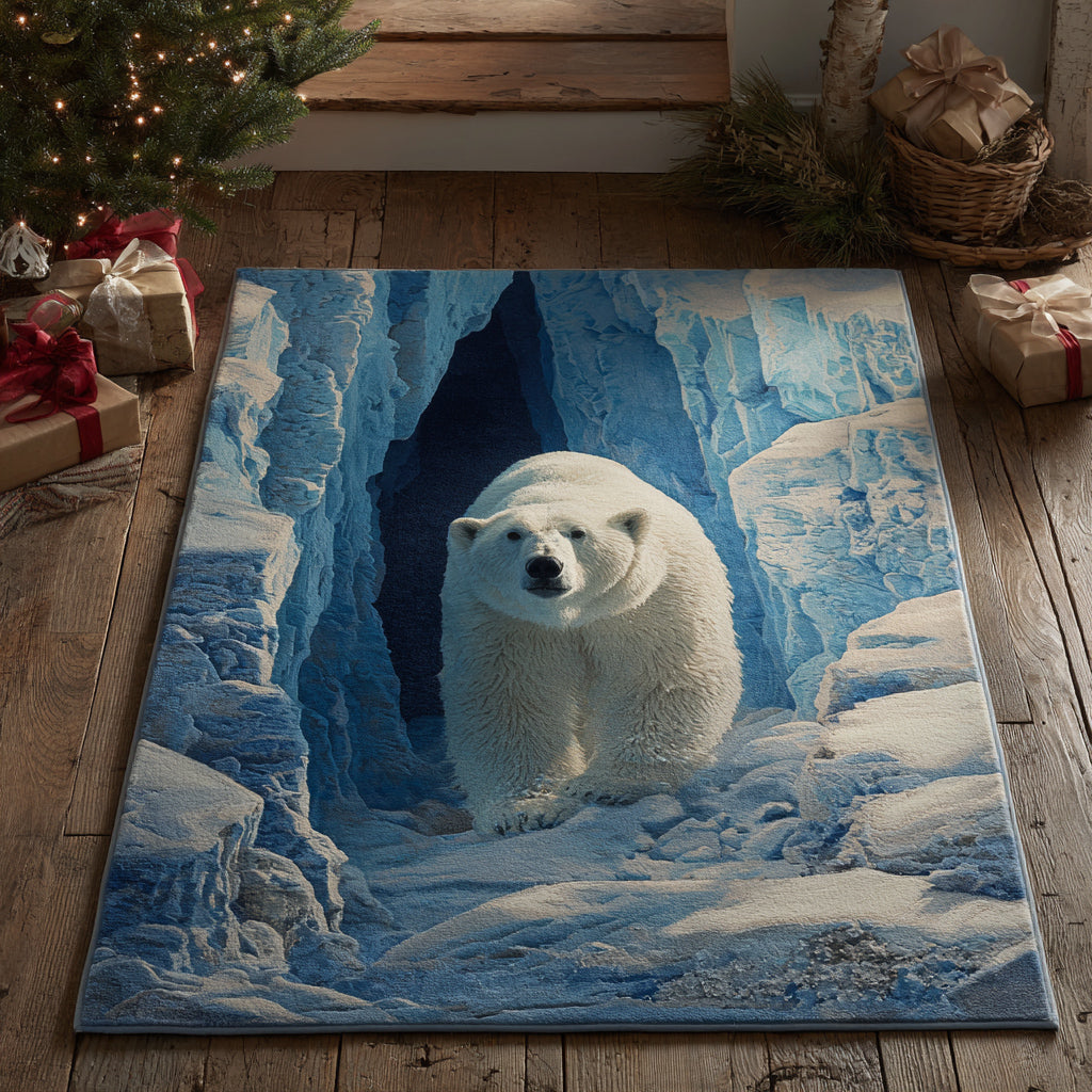 Arctic Bear Glow Område Tæppe NCU0HH1511