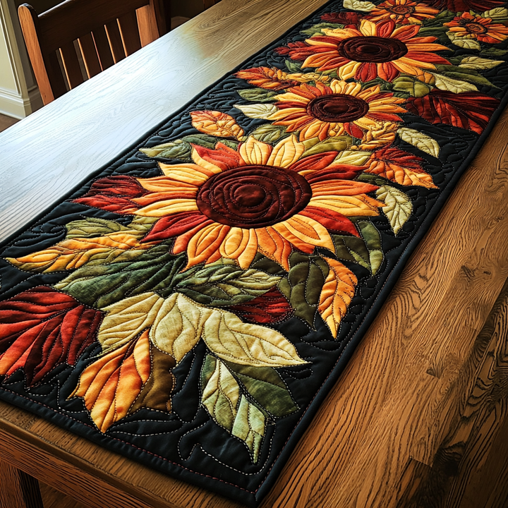 Efterårshave Quilted Bordløber NCU0DV506
