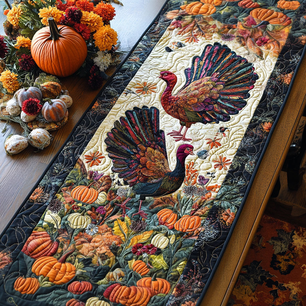 Efterårs Festway Quilted Bordløber NCU0PT877