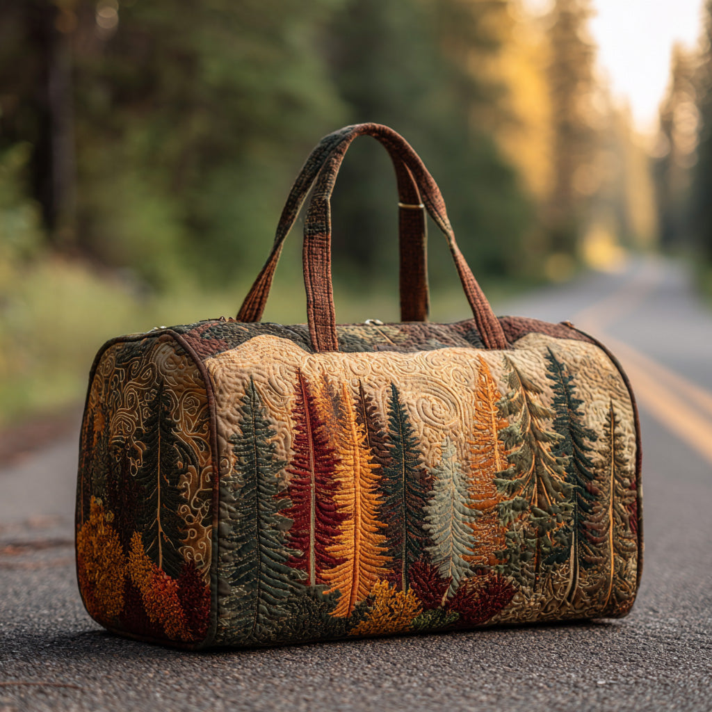 Efterårs Trail Quiltet Duffle Bag NCU0DV7505