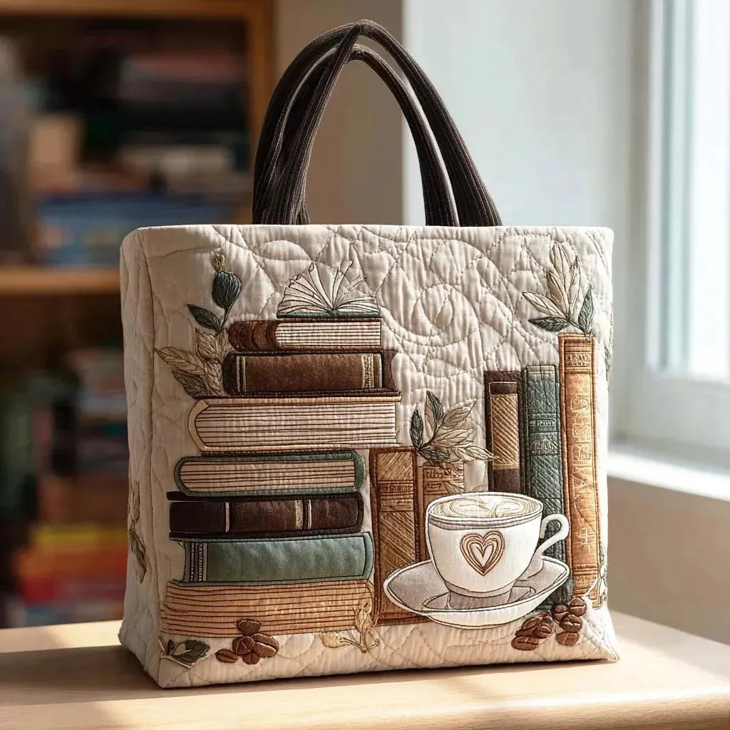 Quiltet Tote Bag - Kaffekapitlet