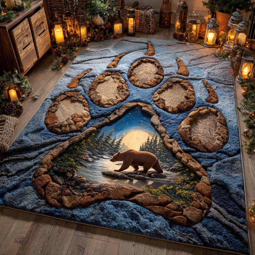 Bear Paw Area Rug NCU0XD1721