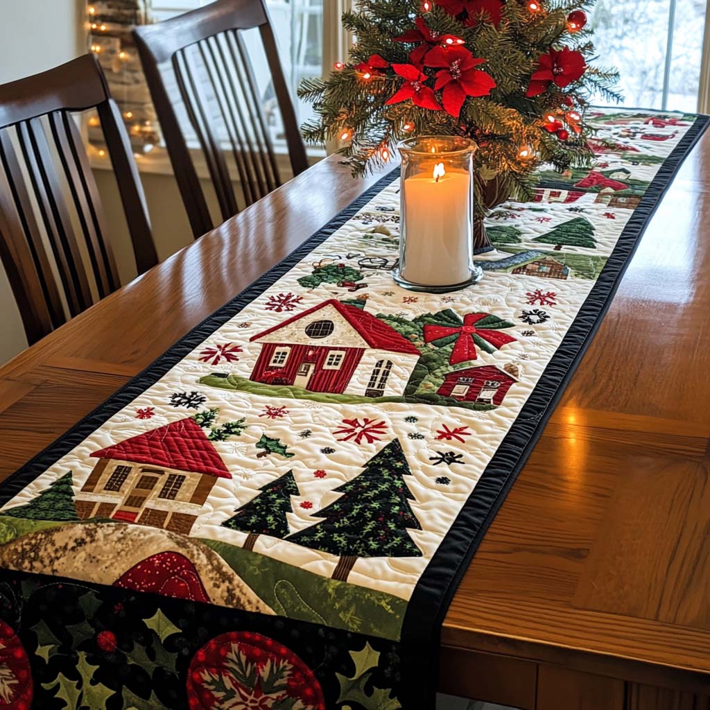 Bethlehem Star Quiltet Bordløber NCU0NT635