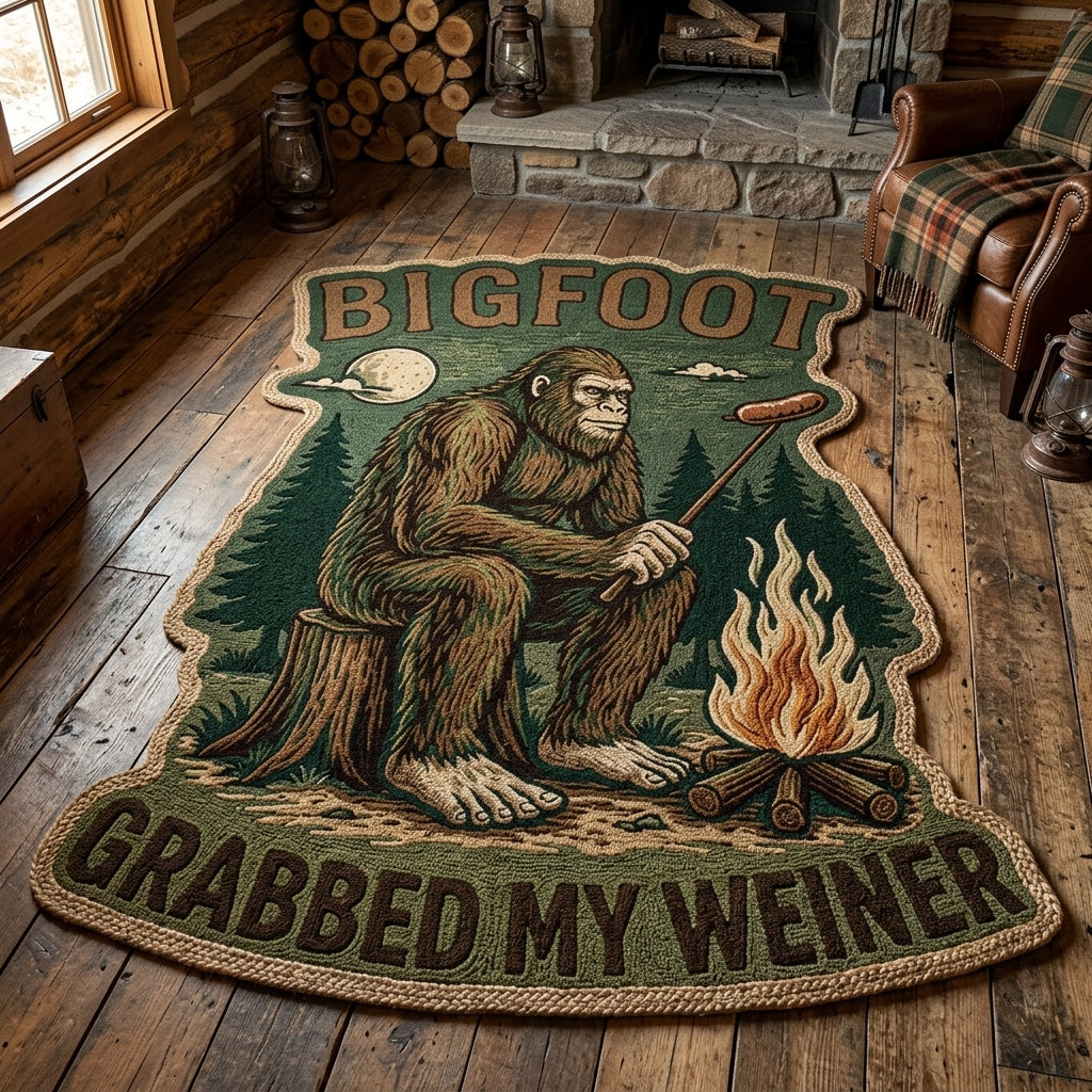 Bigfoot Camp Tilpasset Form Område Tæppe NCU0DV9668
