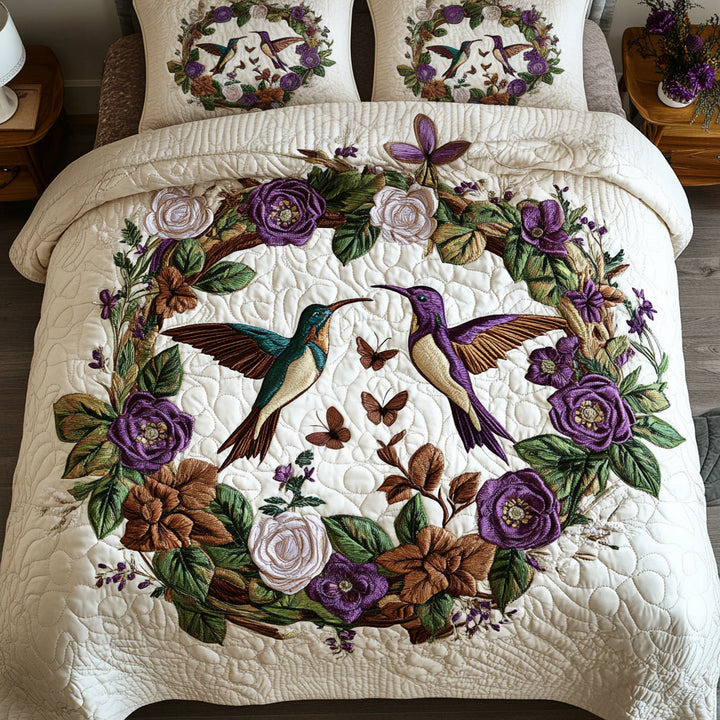 Hummingbird Quiltet Sengetøjssæt NCU0VT107