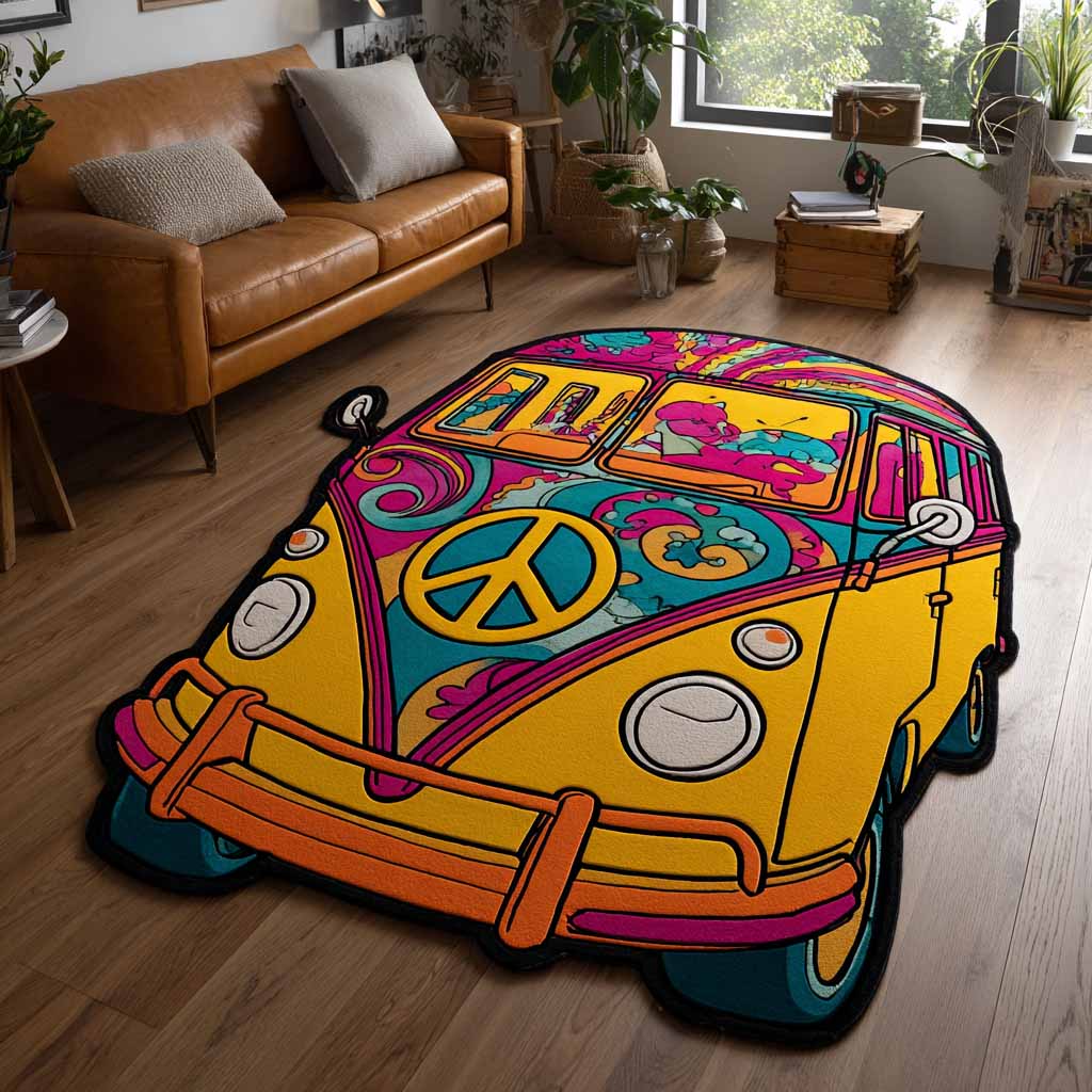 Boho Cruiser Tilpasset Form Område Tæppe NCU0XD2723