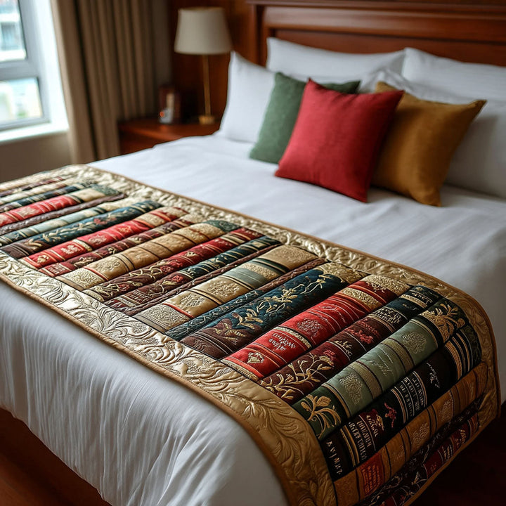 Bookish Dreams Quiltet Sengeløber NCU0NT9267
