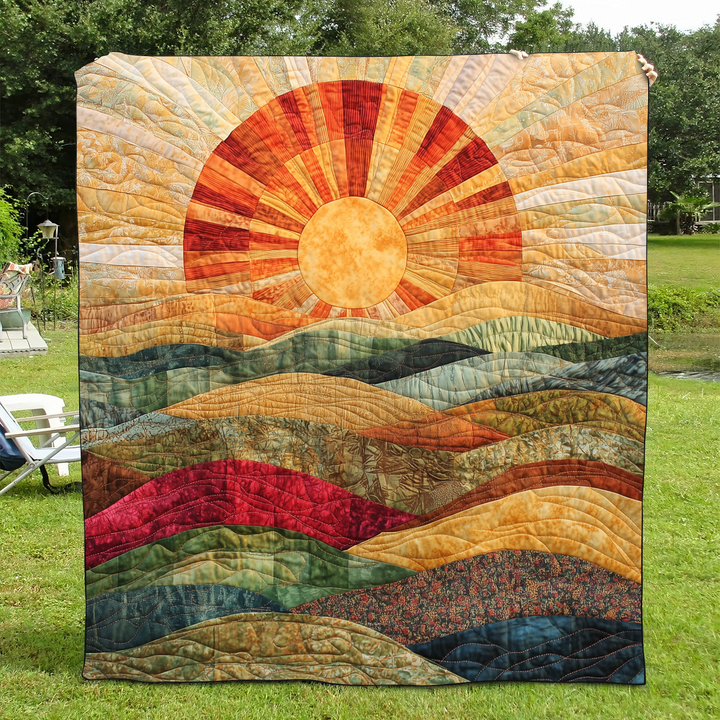 Bright Horizons Quiltet Tæppe NCU0VL674