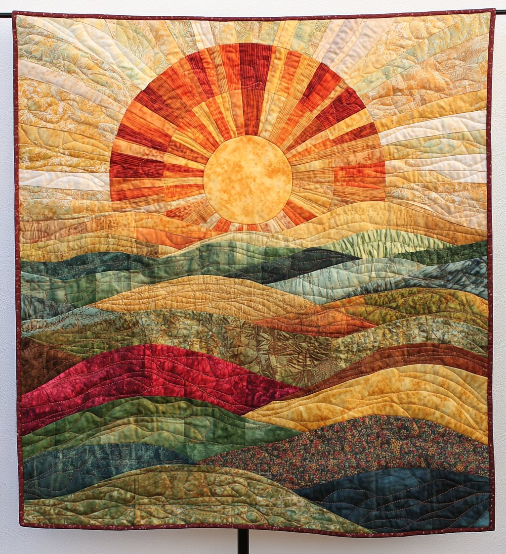 Bright Horizons Quiltet Tæppe NCU0VL674