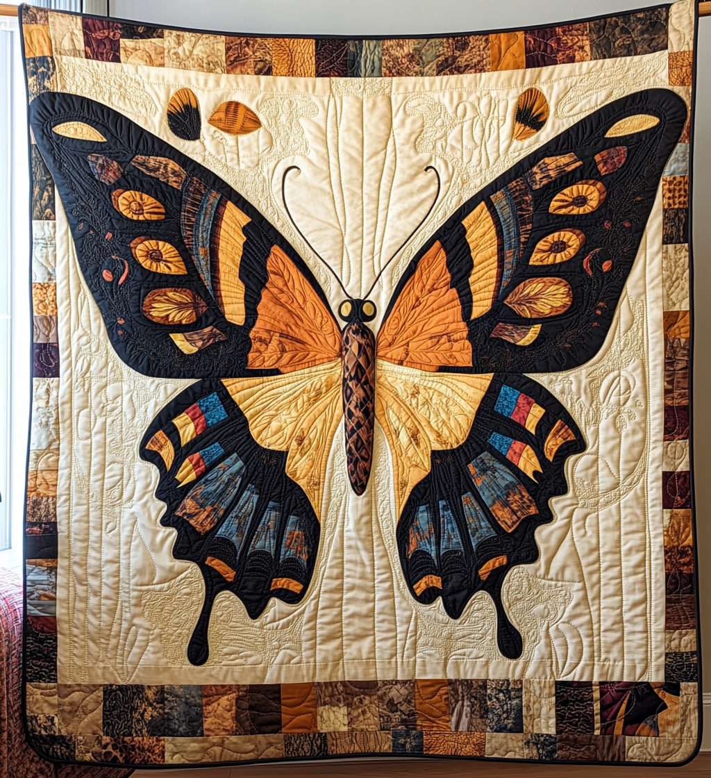 Butterfly Bliss Kunst Quilt Ophæng NCU0DV799